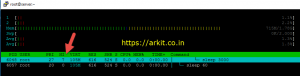increase and decrease nice value htop command